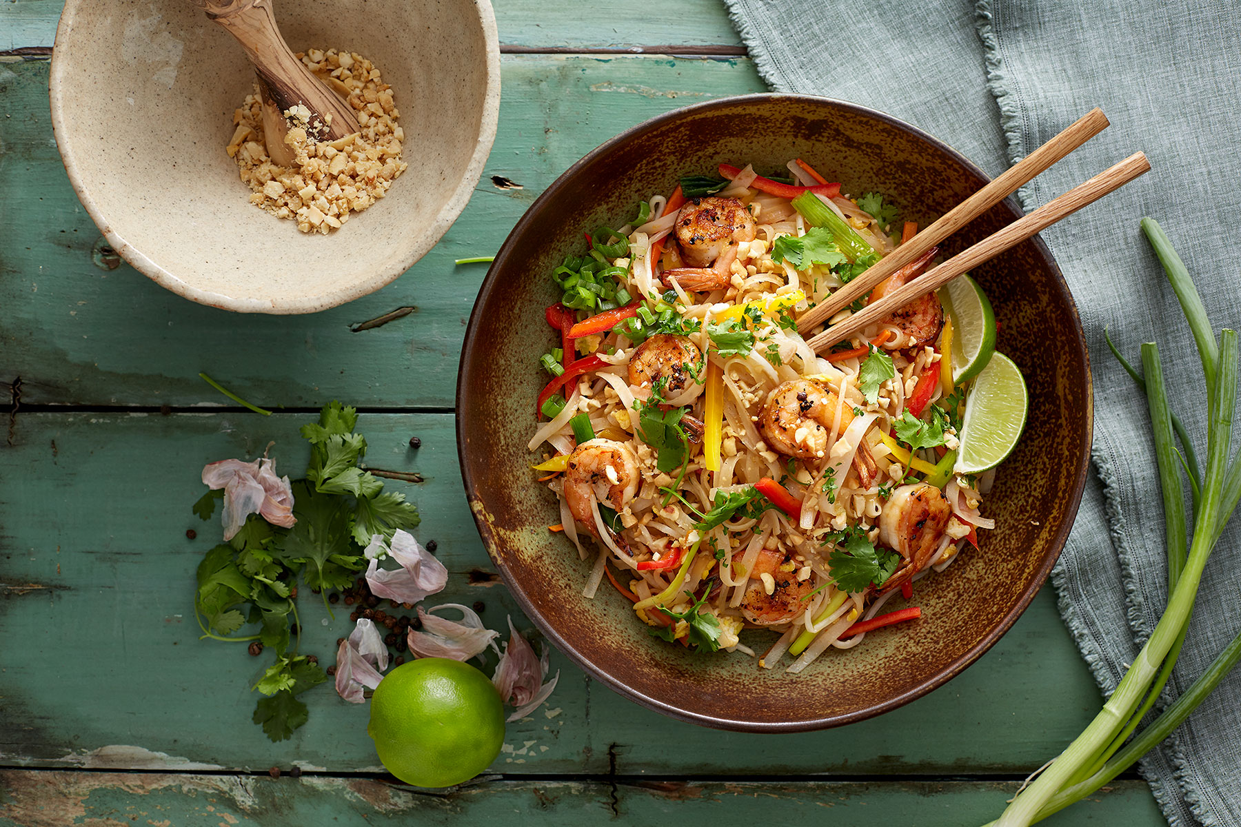 Food Photography of Pad-Thai  in Dallas Texas