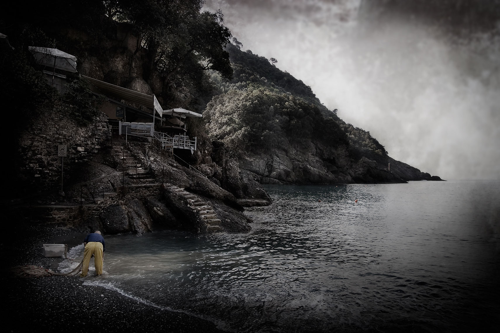 Fisherman in Italy